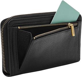 img 2 attached to Фоссильный Zip Clutch SL6386200: стильная женская сумка и кошелек в коричневом цвете