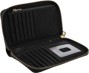 img 1 attached to Фоссильный Zip Clutch SL6386200: стильная женская сумка и кошелек в коричневом цвете