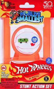 img 4 attached to 🎢 Ultimate Thrills with the World's Smallest Wheels Stunt Action!