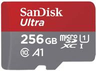 🔍 certified sandisk 256gb ultra microsd uhs-i card - compatible with chromebooks (sdsqua4-256g-gn6fa) - improve seo logo