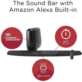 img 2 attached to Enhance Your Home Theater Experience with Polk Audio Command Sound Bar – 🎵 Now with Handsfree Amazon Alexa, Multi-Room Music Built-In, 4K HDMI, and Fire TV Compatibility