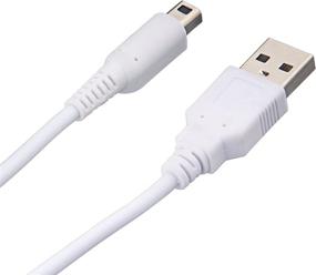 img 1 attached to 🔌 High-Quality [2 Pack] Akwox 3M/10FT USB Charger Power Cable - Compatible with 3DS XL, 3DS, DSi XL, New 2DS XL, DSi, New 3DS XL