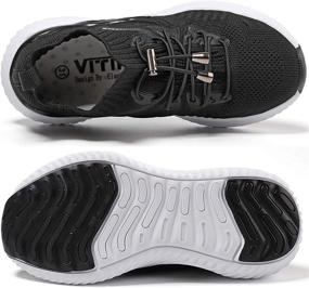 img 1 attached to 👟 Легкие спортивные кроссовки Elaphurus для девочек для прогулок и занятий