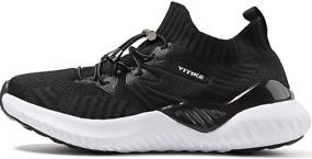 img 2 attached to 👟 Легкие спортивные кроссовки Elaphurus для девочек для прогулок и занятий
