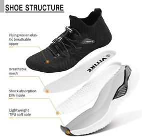 img 3 attached to 👟 Легкие спортивные кроссовки Elaphurus для девочек для прогулок и занятий