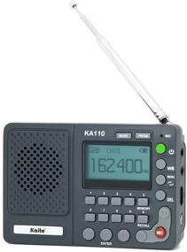 img 3 attached to 📻 Kaito KA110: Compact Digital Radio & MP3 Player with Weather Updates & Micro-SD Card Reader