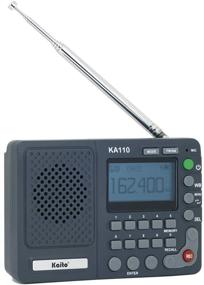 img 4 attached to 📻 Kaito KA110: Compact Digital Radio & MP3 Player with Weather Updates & Micro-SD Card Reader
