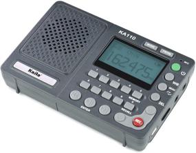 img 2 attached to 📻 Kaito KA110: Compact Digital Radio & MP3 Player with Weather Updates & Micro-SD Card Reader