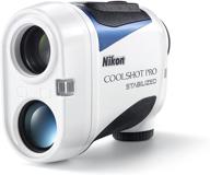 ⛳️ revolutionize your golf game with the nikon coolshot pro stabilized golf rangefinder logo