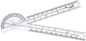 img 3 attached to Economical Lightweight Plastic Goniometer by Scrubsmart