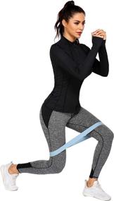 img 1 attached to COOrun Women Workout Jacket: Stay Warm and Stylish with our Running Zipper Track Tops, S-XXL