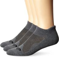 🧦 asics unisex low cut cushioned socks logo