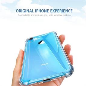 img 1 attached to Premium Bundle: Clear Case & Tempered Glass Screen Protectors for iPhone XR - Crystal Clear Soft Case, Shockproof Bumpers, Slim Fit