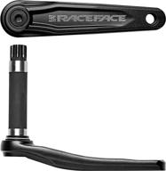 black raceface aeffect exi crank arms - 175mm logo