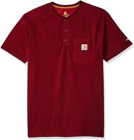 img 1 attached to 👕 Carhartt Delmont T-Shirt: Ultimate Comfort in Regular 2X Large Size