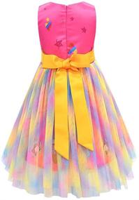 img 3 attached to 👸 FUNTEKS Little Girls' Princess Dresses and Toddler Girls' Clothing