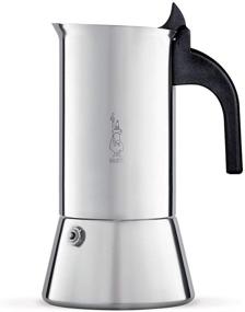 img 4 attached to ☕️ Bialetti Venus 10-Cup Stainless Steel Stovetop Espresso Coffee Maker for Induction Cooktops