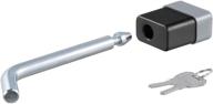 🔒 curt 23020 trailer hitch lock: reliable 1/2-inch pin for 1-1/4-inch receiver logo