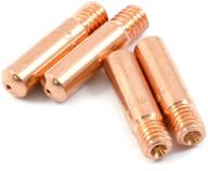 forney 60172: heavy-duty .035 contact tips for mig welding (4-pack) - tweco binzel, clarke compatible - high-quality copper construction logo