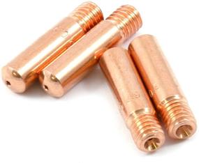 img 4 attached to Forney 60172: Heavy-Duty .035 Contact Tips for Mig Welding (4-Pack) - Tweco Binzel, Clarke Compatible - High-Quality Copper Construction