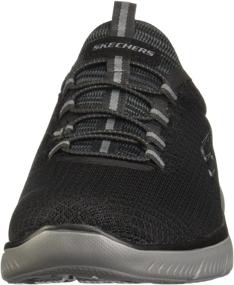 img 3 attached to Men's Skechers Summits Sneakers in Black Charcoal - Athletic Shoes