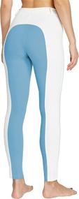 img 2 attached to 🐴 Premium Hodgsonii Women's Horse Riding Pants: Wear-Proof Breeches Tights with Belt Loops, Zipper Pocket, UPF 50+, Ideal for Schooling and Active Leggings