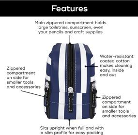 img 3 attached to Nantucket Resistant Compartment Organizer with Multiple Compartments