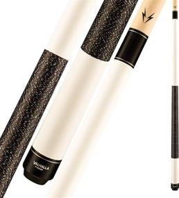 img 1 attached to 🎱 Viking Valhalla 100 Series 2 Piece Pool Cue Stick - 58” Billiard Cue with Irish Linen Wrap for Bar or House Use, Ideal for Men and Women