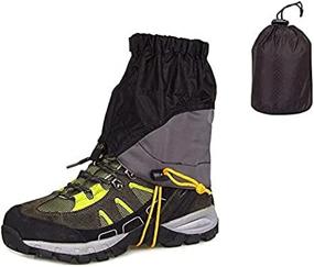 img 4 attached to JJZS Lightweight Waterproof Gaiters for Hiking, Trail Running, Hunting, and Snowshoeing