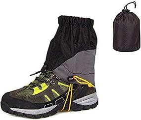 img 2 attached to JJZS Lightweight Waterproof Gaiters for Hiking, Trail Running, Hunting, and Snowshoeing