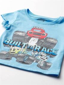 img 3 attached to 👕 Футболка для мальчиков в коротким рукавом Blaze and the Monster Machines в комплекте из 3 штук: Забавная коллекция футболок для детей