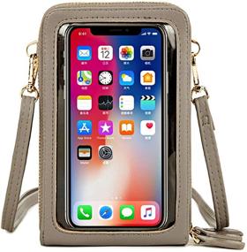 img 4 attached to Crossbody Cellphone Adjustable Blocking Shoulder Women's Handbags & Wallets for Shoulder Bags