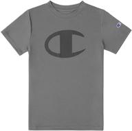 футболка champion boys performance tech athletic с коротким рукавом - детская одежда t-майка. логотип