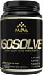 mpa supplements isosolve cold filtered premium logo