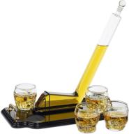 whiskey decanter glasses wine savant logo