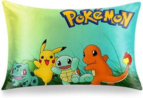 img 2 attached to Pikachu Pillowcase Double Sided Printed Zippered