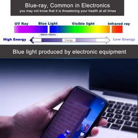 img 3 attached to Защитная пленка от синего света для MacBook Pro 13 2012-2015 A1425 A1502 | Антибликовое покрытие, защита от отпечатков пальцев, уменьшение усталости глаз | В комплекте клавиатурная накладка.