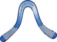 🔵 manupro blue boomerang - optimal molded boomerangs for all ages! superior design by world champion manuel schuetz! логотип