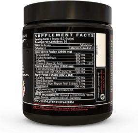 img 3 attached to 🍒 PREWOD Pre Workout - Creatine-Free Nitric Oxide (NO) Boosting Supplement, Caffeine, Citrulline Malate, Beta Alanine, Focus & Energy Drink Powder (Cherry Lime for Time, 50 Servings)