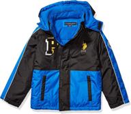 stylish & durable polo association classic 👕 boys' outerwear- jackets & coats for all-day comfort logo