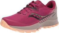 saucony womens peregrine trail running women's shoes in athletic logo