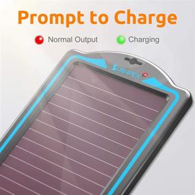 img 2 attached to 🔋 SUNAPEX 12V Solar Trickle Charger: Top-rated Battery Maintainer for Car, Motorcycle, Boat, ATV & More