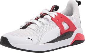 img 4 attached to 👟 PUMA Anzarun White Fizzy Yellow Sneaker - Lightweight and Stylish