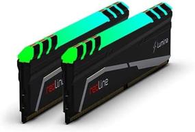 img 1 attached to 💡 Mushkin Redline Lumina - Высокоскоростной комплект RGB оперативной памяти DDR4 на 32 ГБ для игровых систем – Готов к XMP с подсветкой на радиаторе LED.