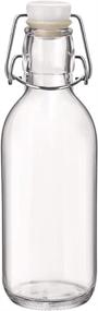 img 2 attached to 🍾 Bormioli Rocco Emilia Clear Bottle, 17oz (Pack of 12) - Classy & Affordable Glass Bottles