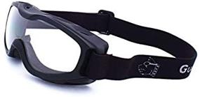 img 1 attached to 🔥 Ultimate Visibility and Fog Protection with Guard-Dogs Evader 2 Matte Black Goggles