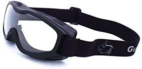 img 2 attached to 🔥 Ultimate Visibility and Fog Protection with Guard-Dogs Evader 2 Matte Black Goggles