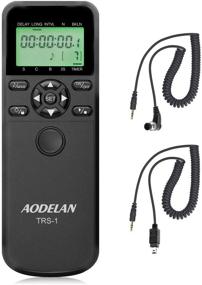 img 4 attached to AODELAN TRS-1 Camera Shutter Release Timer Remote Control for Nikon Z6, Z7, Coolpix P1000, D850, D810, D700, D3, D4, D5, D3100, D5000, D7200, D600, D610, D750, D3200, D3300 Replace (MC-DC2, MC-36, MC-30A): Ultimate Remote Control for Nikon Cameras