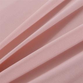 img 1 attached to 🛏️ Mohap Pillowcase 2 Pack - Super Soft & Durable Pink Queen Pillow Protectors - Double Brushed Microfiber Covers for Plush & Breathable Experience