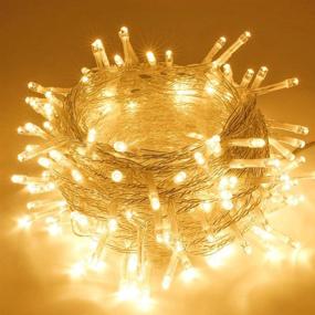 img 4 attached to 🎄 Enhance Your Décor: SANJICHA Extra-Long 66FT String Lights - 200 LED Upgraded Super Bright Christmas Lights for Indoor/Outdoor Use